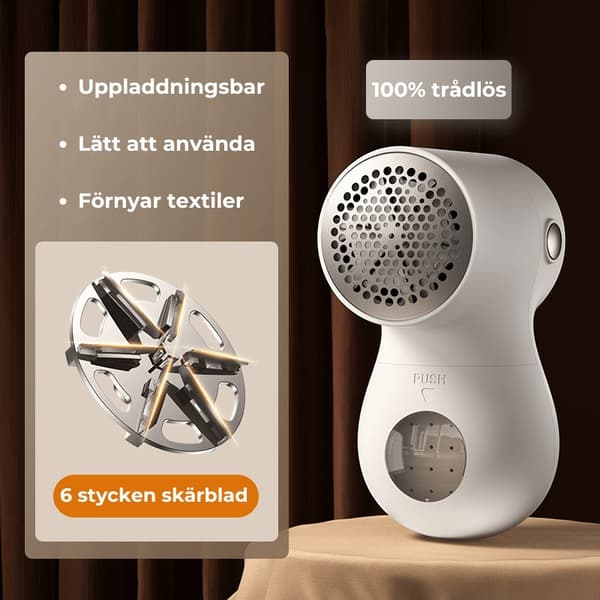 Bumsfjerner / Hårfjerner - Genopladelig fnugfjerner