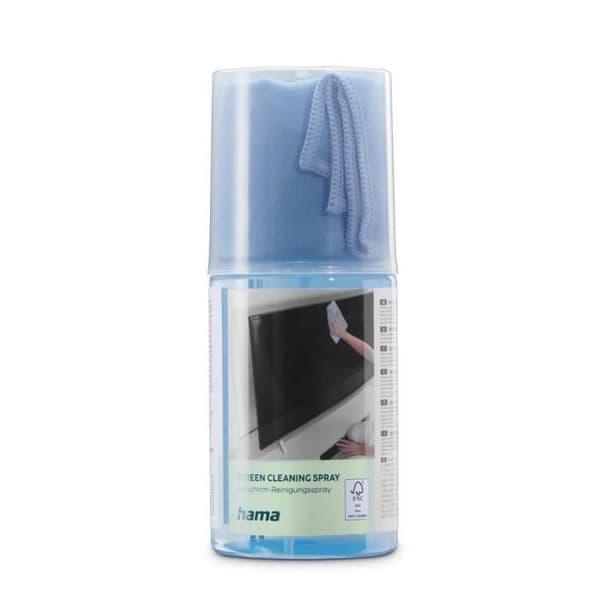 Screen Cleaner Spray + Rengöringsduk 200ml TV + Office