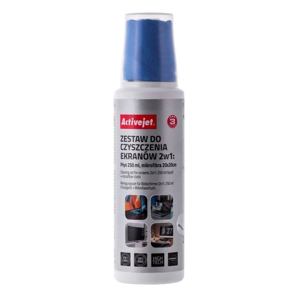 Rensesæt til Skærm Activejet AOC-269 20 x 20 cm 250 ml (2 Dele)