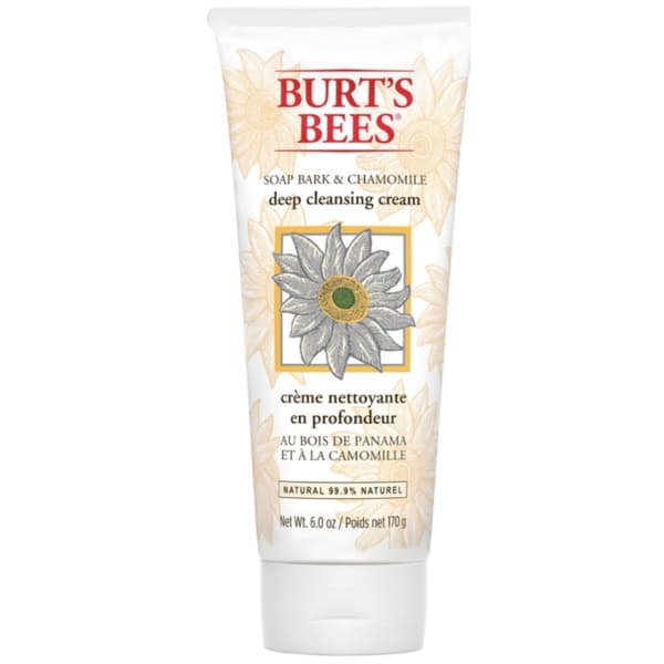 Burt's Bees Såpbark och kamomill - djuprengörande kräm