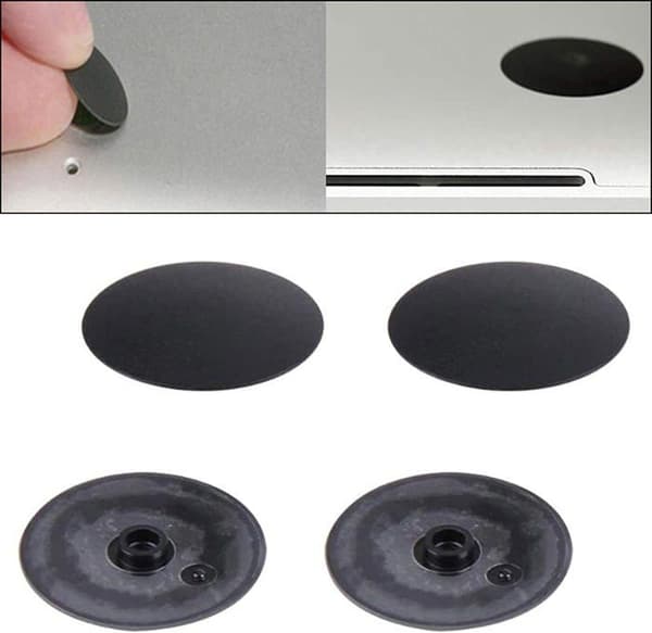 Verktyg - fixering - isolering Pardarsey Set med 4 ersättningsgummifötter för MacBook Pro A1706, A1707, A1708 Vit