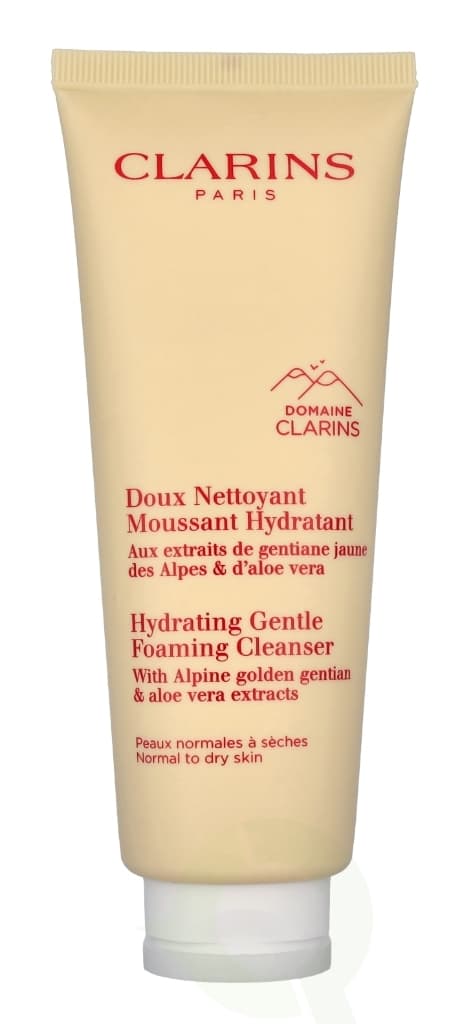 Clarins Hydrating Gentle Foaming Cleanser 125 ml Normal To Dry Skin