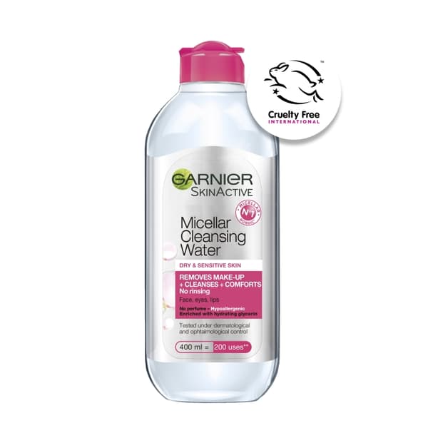 Garnier Skin Active Micellar Cleansing Water for tørr hud - 400 ml