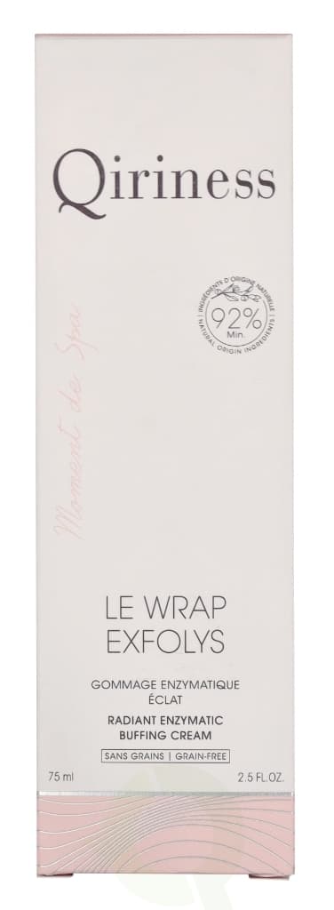 Qiriness Le Wrap Exfolys Radiant Enzymatic Buffing Cream 75 ml