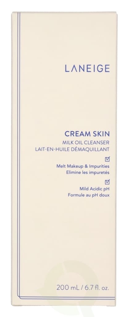 Laneige Cream Skin Milk Oil Cleanser 200 ml