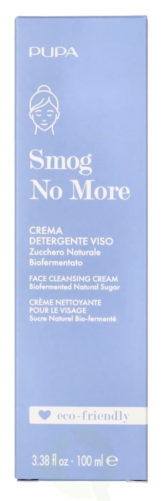 Pupa Milano Pupa Smog No More Face Cleansing Gel 100 ml Biofermented Natural Sugar