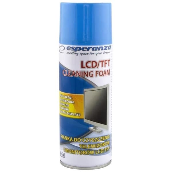 Rengöringsskum för LCD/TFT-skärmar ESPERANZA ES119 400ml