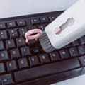 Pikkukuva 5 / 9: 7 in 1 näppäimistön puhdistusharjasetti, monitoiminen kuulokkeiden puhdistusaine nappikorkin vedin, Airpods-kuuloke-älypuhelimelle