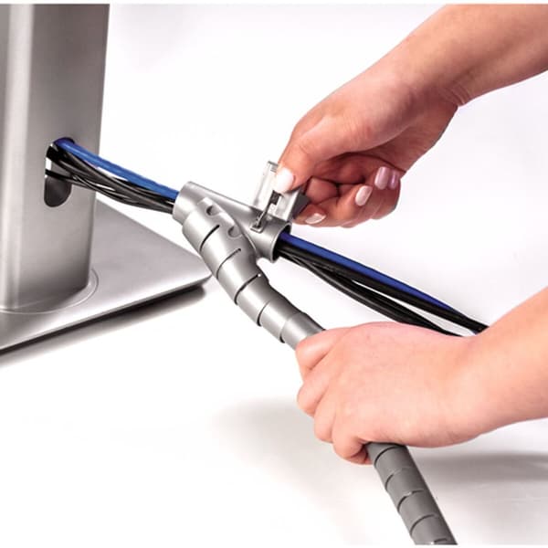 Kabelorganiserare Fellowes CableZip Silvrig 200 mm 2 mm
