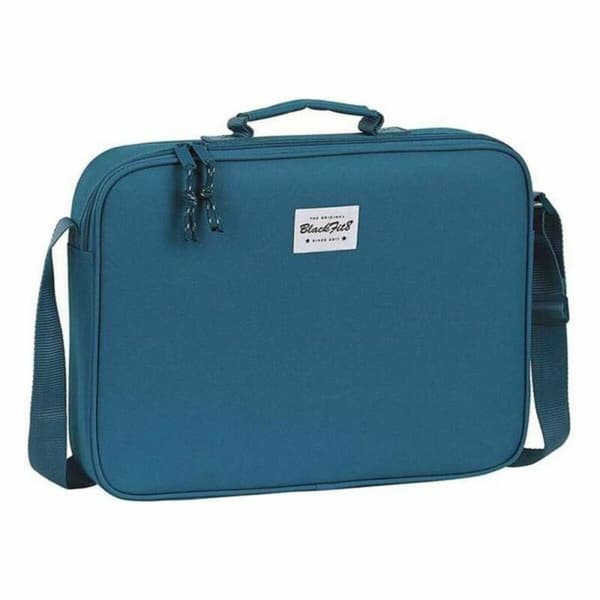 Skulderbag Safta Blå (38 x 28 x 6 cm)