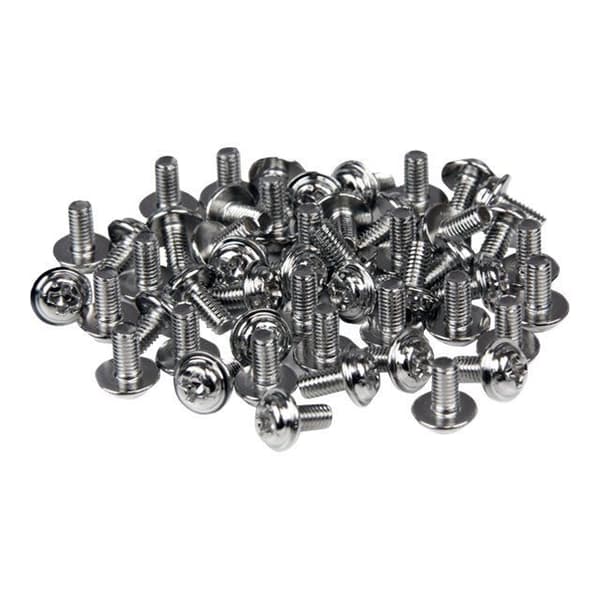 Monteringsskruv för dator - STARTECH - M3 x 6 mm - Pack om 50 - 6,3 mm - Skruvkit