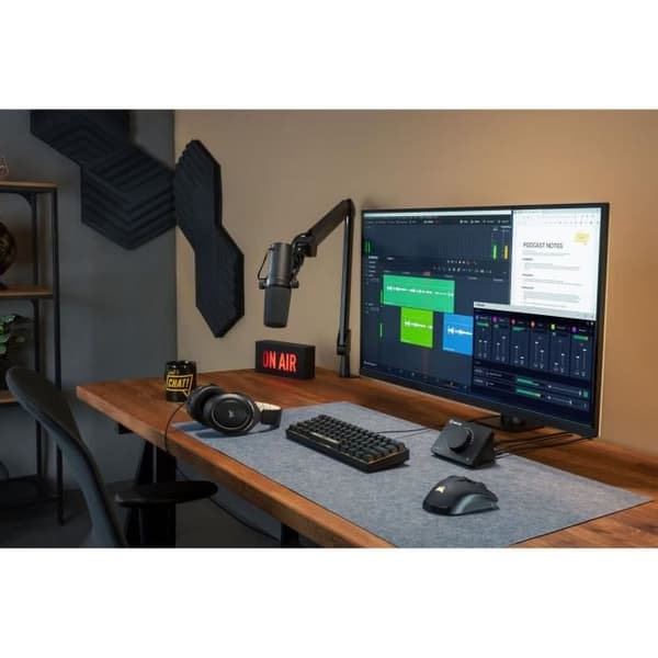 ELGATO - Streaming - Wave Mic Arm (High Rise) - Swivel Suspension Boom, Discret Cable Management, Studio, Broadcast, Streaming (