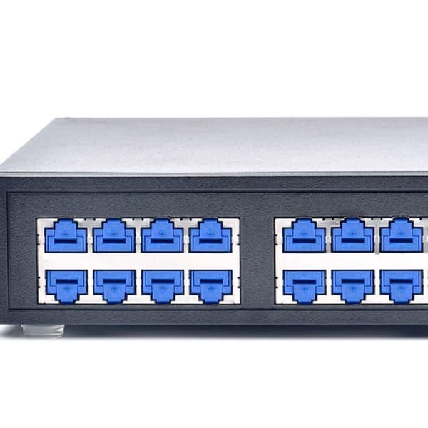 Smartkeeper - NL03P1DB - Essential Pack med 12 RJ45 Port Blocker utan låsnyckel Basic Mörkblå