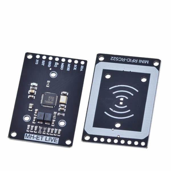 Mini RF Kortläsare Modul Läs & Skriv 13.56 Mhz MFRC-522 RC522 RFID RF IC Kit