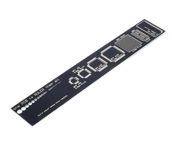 15.5 CM PCB / Mönsterkorts Ruler / Linjal