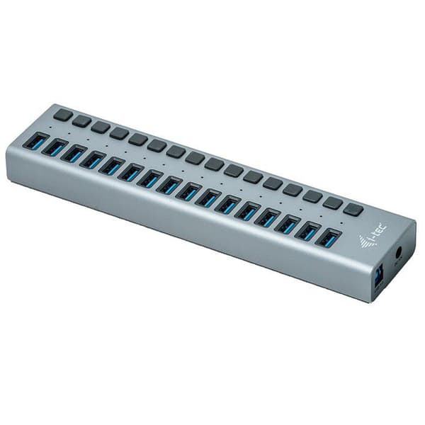 I-tec Usb 3.0 Hub 16 Port 90w Musta