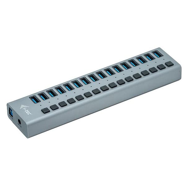 I-tec Usb 3.0 Hub 16 Port 90w Musta