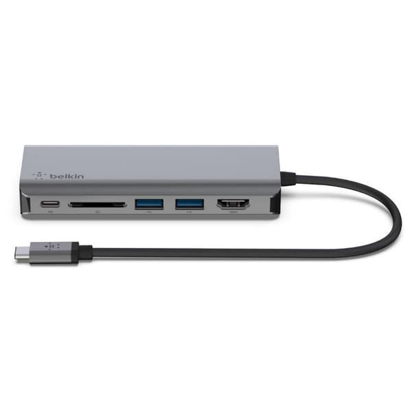 Belkin Avc008btsgy Usb-c Nav Grå