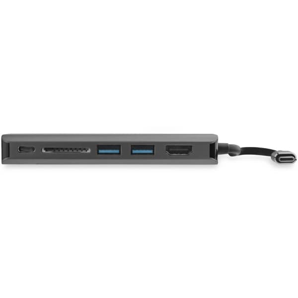 Startech Adapter Multiport Usb-c Hdmi Sd Pd Harmaa