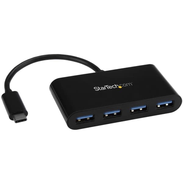 Startech Hub Usb-c Hub 4 Port C To A Usb 3.0 Sort