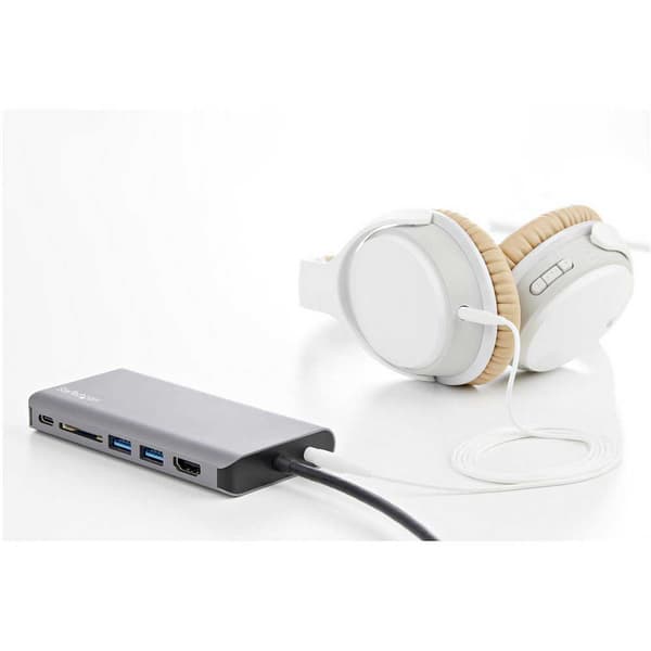 Startech Usb C Multiport 100w Hdmi/vga Grå