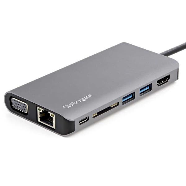 Startech Usb C Multiport 100w Hdmi/vga Grå