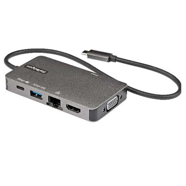 Startech Nav Dkt30chvpd2 Usb C/hdmi Grå