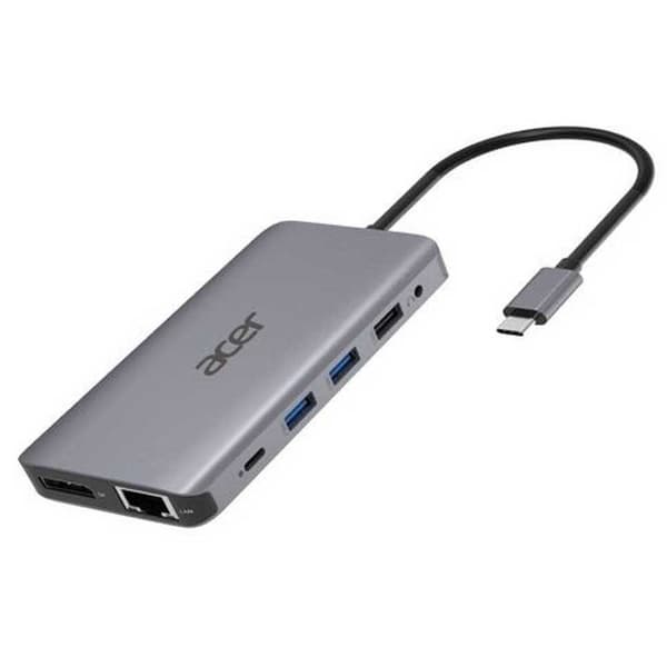 Acer Usb Dscab009 3.0 Till Ethernet Adapter Grå
