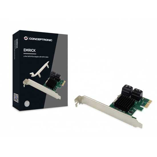 Conceptronic Pcie Till Sata-adapter Emrick03g Silver