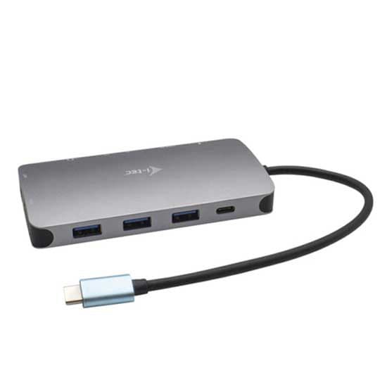 I-tec Telakointi Hdmi/vga-telakointiasemaan Nano 100w Hopeinen