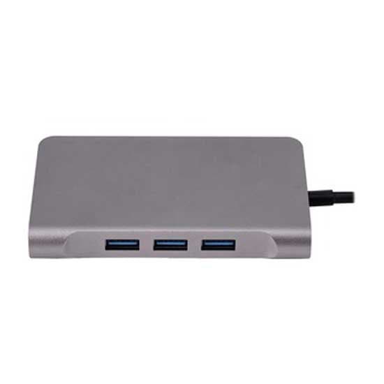 Urban Factory Telakka Cb93785 Usb-c 100w Hopeinen