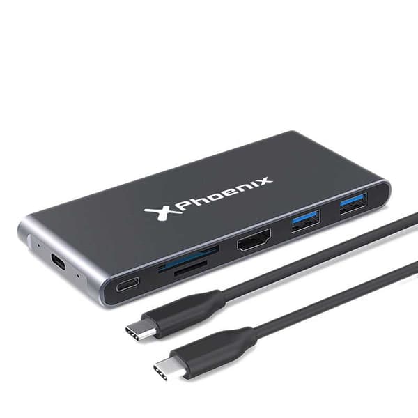 Phoenix Technologies I Phm2hub 7 1 Nav Usb-c Silver