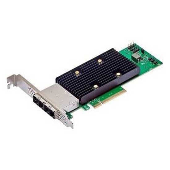 Broadcom Controller Pcie Sata/sas Storage Hba 9600-16e Søvfarvet Sort, Grøn, Sølv