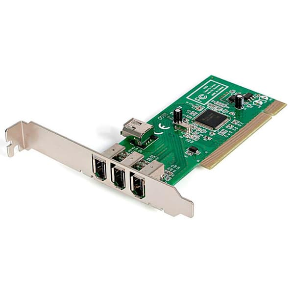 Startech 4 Port Pci 1394a Firewire Adapter Card Grönt,Silver