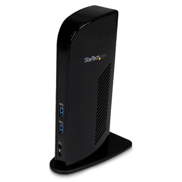 Startech Docking Station-usb 3.0 W/ Hdmi & Dvi Sort