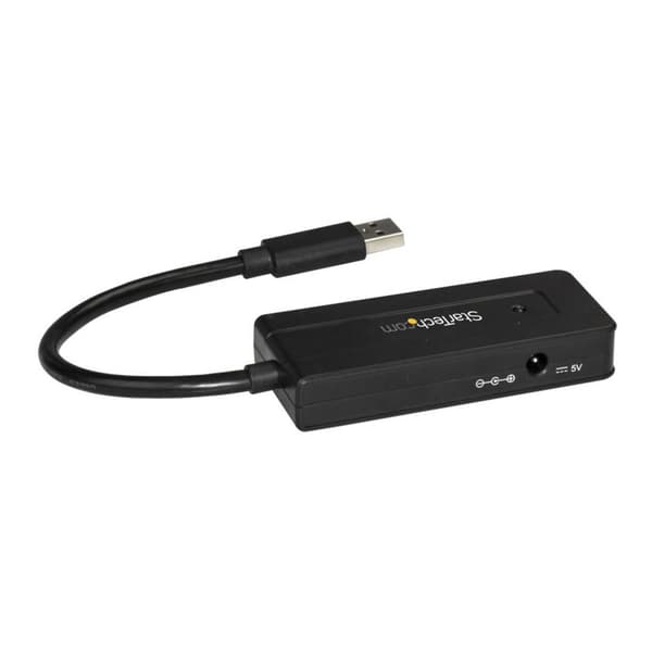 Startech Port Med Ladeport Hub Usb 3.0 4 Sort
