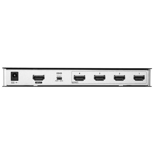 Aten 4 Port True 4k At 60hz Hdmi Splitter Svart