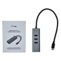 Pikkukuva 4 / 8: I-tec Usb C 3 Port Hub+ethernet Adapter Harmaa