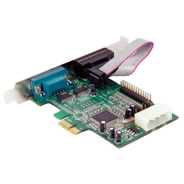 Startech Pcie Serie 1 Parallel Rs232 2 Port Sort