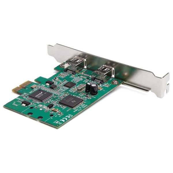 Startech Pcie 2 Port Firewire Tsb82aa2 Chipset Grönt