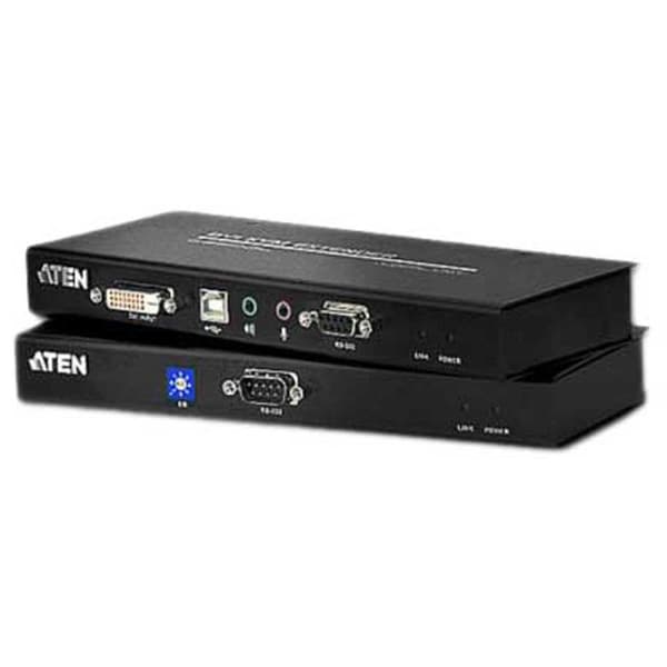 Aten Ce600 Kvm Cat5 Dvi Usb Extender Sort
