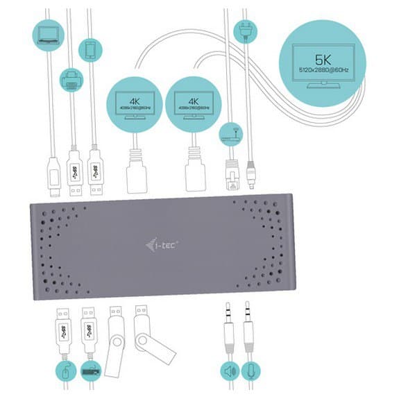 I-tec Usb C Station Sort