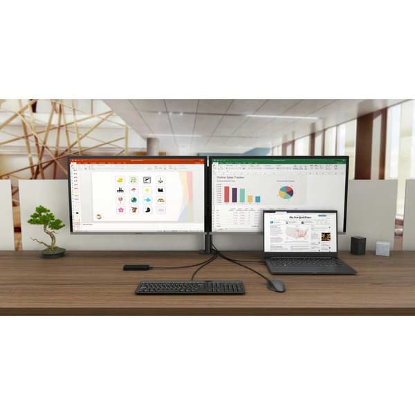 I-tec Usb C Dual Musta