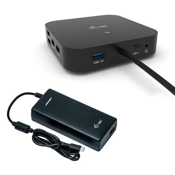 I-tec Usb C Dual Musta