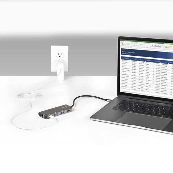 Startech Usb C Multiport Adapter Svart