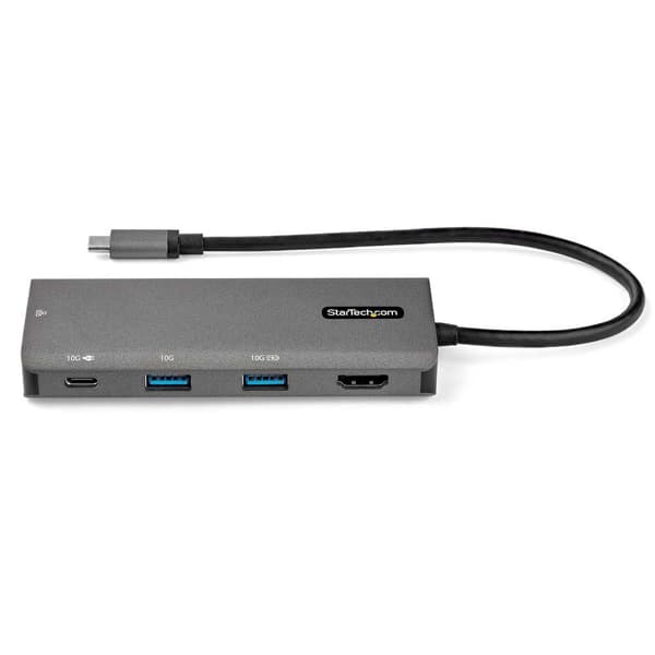 Startech Usb C Multiport Adapter Svart