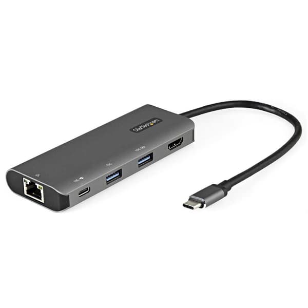 Startech Usb C Multiport Adapter Svart