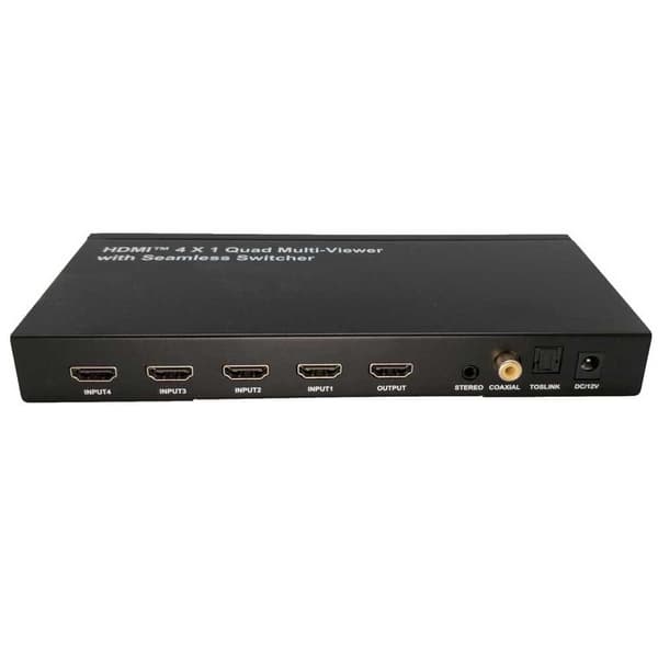 Euroconnex Hdmi Multi-viewer 0348 4x1 1x2 Svart