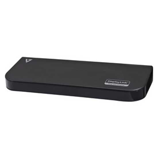 V7 Dockingstation Display Link 65w Sort