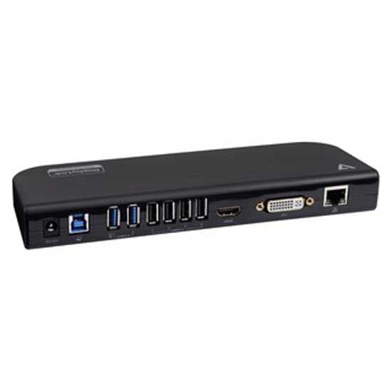 V7 Dockingstation Display Link 65w Sort